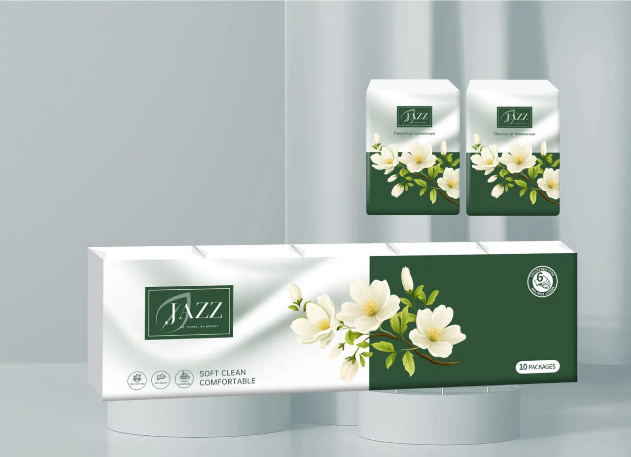 Салфетки карманные, бумажные